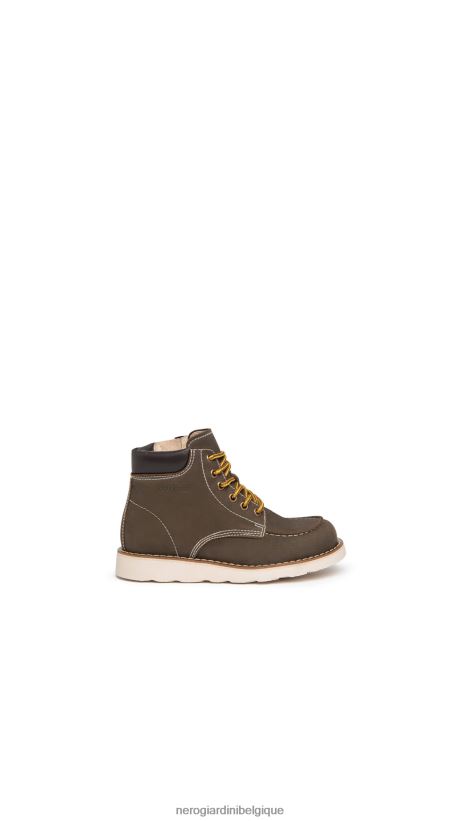 chaussure être NeroGiardini garçon art. i334570m bottines en cuir bosco F2F08N456