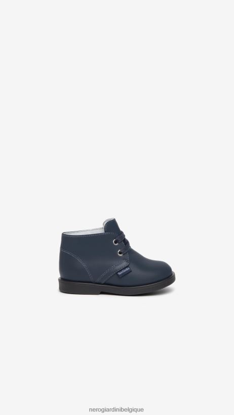chaussure être NeroGiardini garçon art. i325012m desert boots en cuir junior incantant F2F08N392