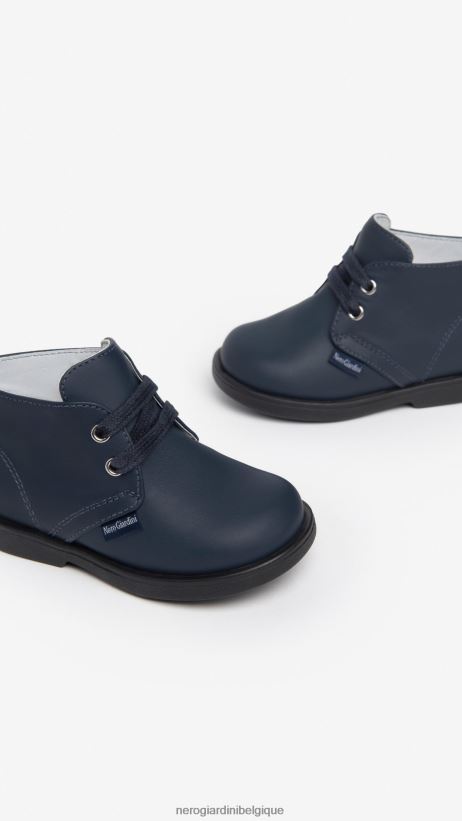 chaussure être NeroGiardini garçon art. i325012m desert boots en cuir junior incantant F2F08N392