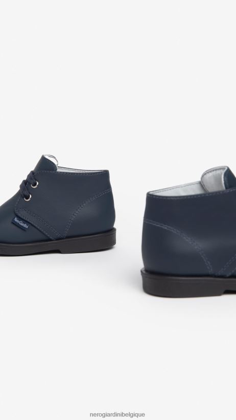 chaussure être NeroGiardini garçon art. i325012m desert boots en cuir junior incantant F2F08N392