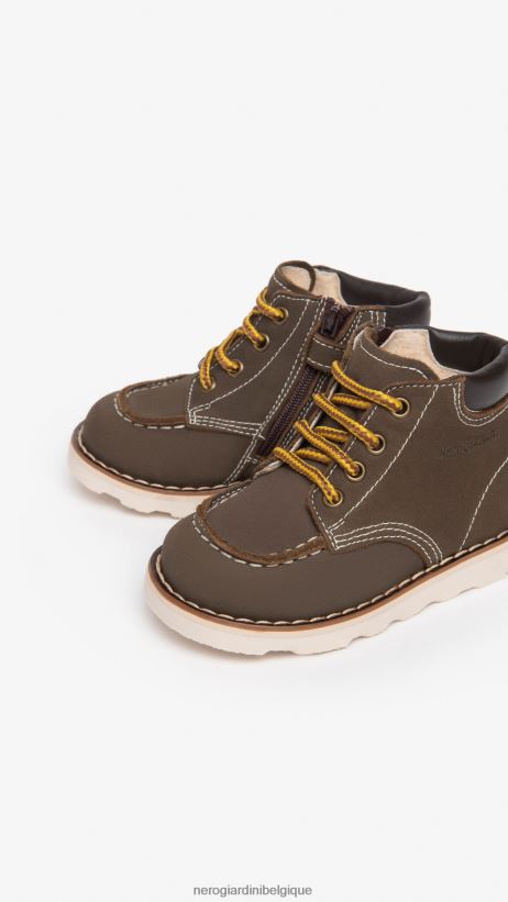 chaussure être NeroGiardini garçon art. i325020m bottines en cuir junior bosco F2F08N388