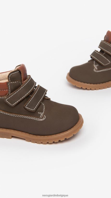 chaussure être NeroGiardini garçon art. i325031m bottines en cuir junior bosco F2F08N389