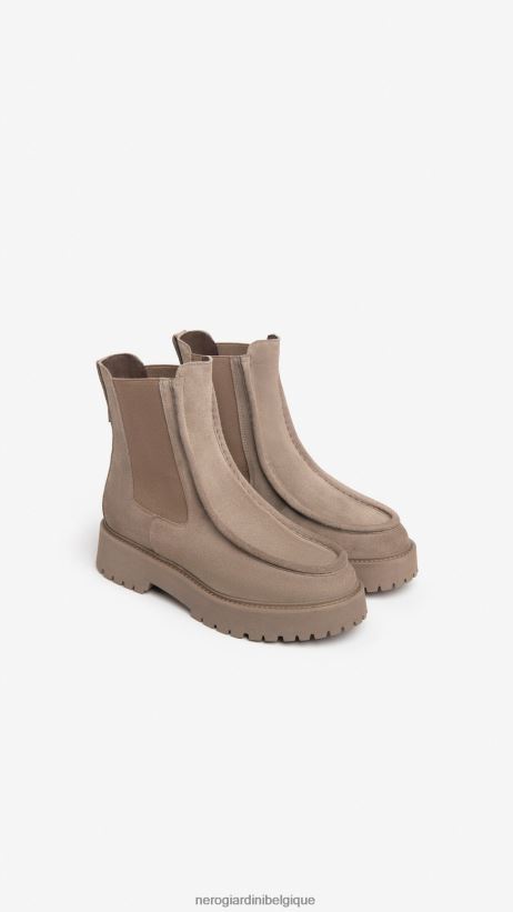 chaussure être NeroGiardini femmes art. bottines chelsea en daim i308000d Talpa F2F08N204