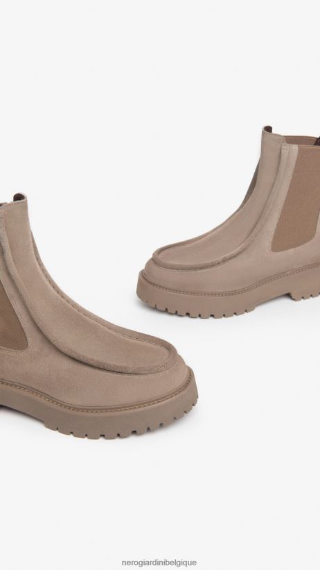 chaussure être NeroGiardini femmes art. bottines chelsea en daim i308000d Talpa F2F08N204