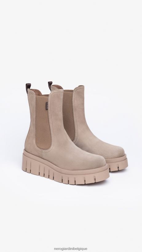 chaussure être NeroGiardini femmes art. i309091d bottines chelsea en daim Talpa F2F08N215