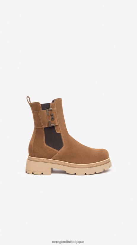 chaussure être NeroGiardini femmes art. i309149d bottines chelsea en daim malto F2F08N216