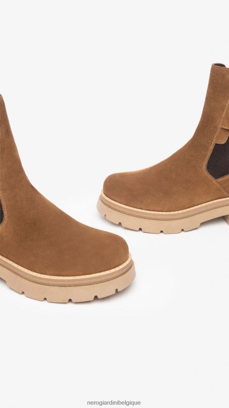 chaussure être NeroGiardini femmes art. i309149d bottines chelsea en daim malto F2F08N216