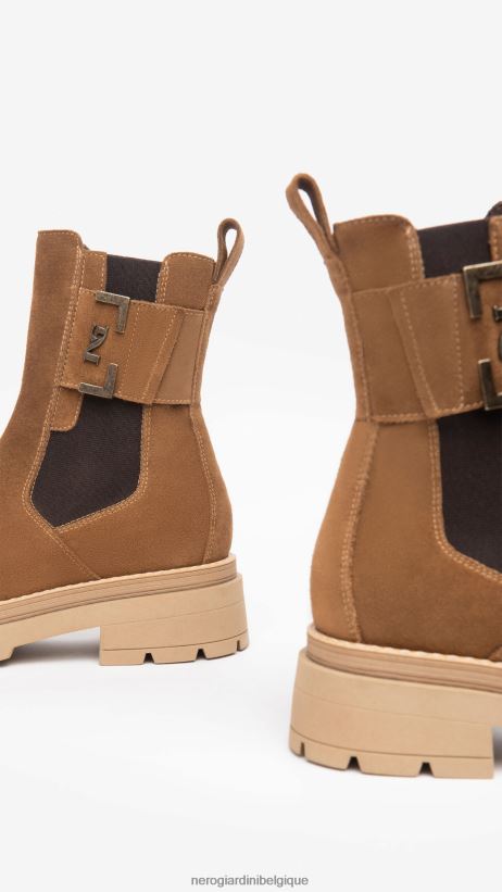 chaussure être NeroGiardini femmes art. i309149d bottines chelsea en daim malto F2F08N216