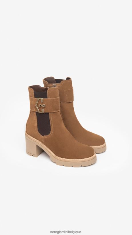 chaussure être NeroGiardini femmes art. i309159d bottines chelsea en daim malto F2F08N219