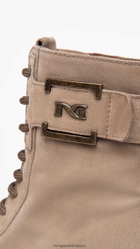 chaussure être NeroGiardini femmes art. i309093d bottines militaires en daim Talpa F2F08N110