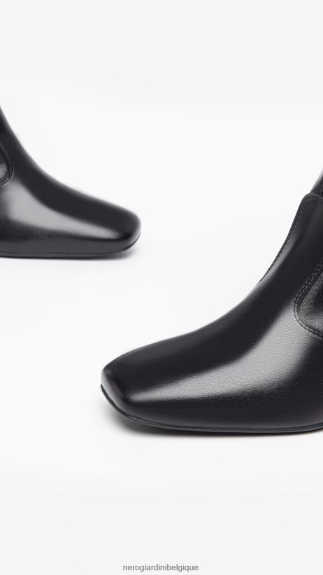 chaussure être NeroGiardini femmes art. i308658de bottes en cuir noir F2F08N266