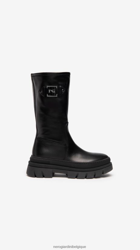 chaussure être NeroGiardini femmes art. bottes en cuir i206060d noir F2F08N272