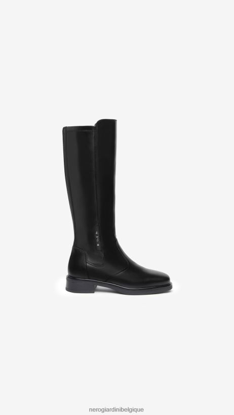 chaussure être NeroGiardini femmes art. bottes en cuir i308812d noir F2F08N252
