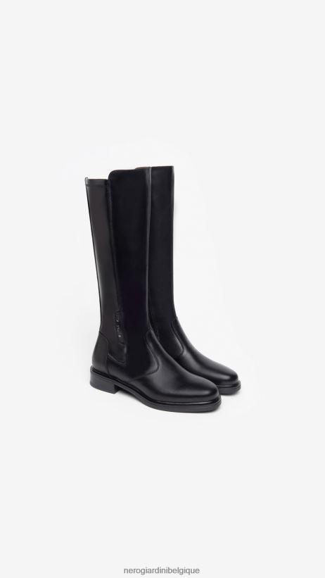 chaussure être NeroGiardini femmes art. bottes en cuir i308812d noir F2F08N252