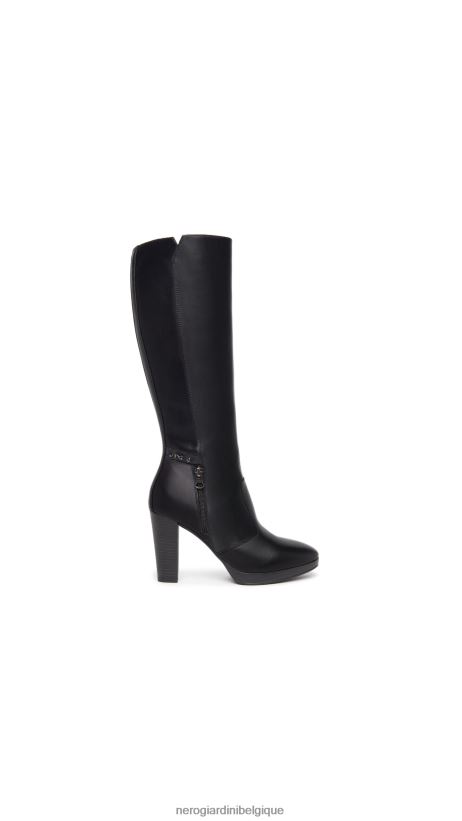 chaussure être NeroGiardini femmes art. bottes en cuir i308910d noir F2F08N236