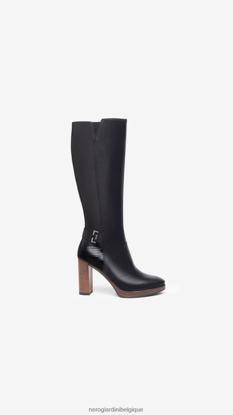 chaussure être NeroGiardini femmes art. bottes en cuir i308920d noir F2F08N246