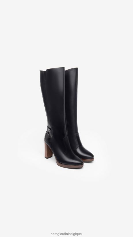 chaussure être NeroGiardini femmes art. bottes en cuir i308920d noir F2F08N246