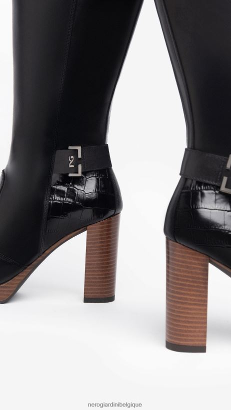 chaussure être NeroGiardini femmes art. bottes en cuir i308920d noir F2F08N246