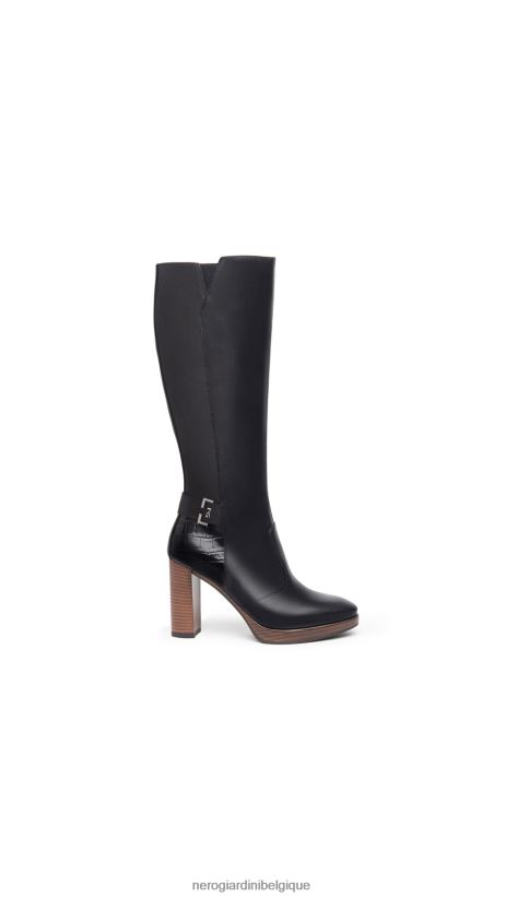 chaussure être NeroGiardini femmes art. bottes en cuir i308920d noir F2F08N246