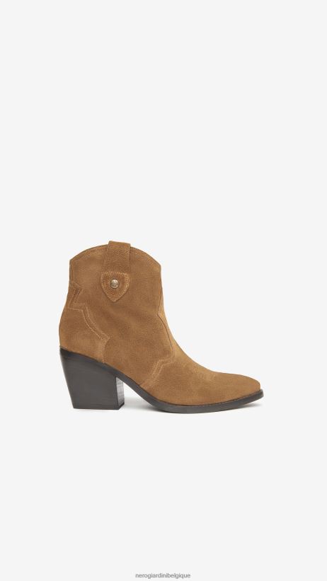 chaussure être NeroGiardini femmes art. i013270d bottines en daim malto F2F08N191