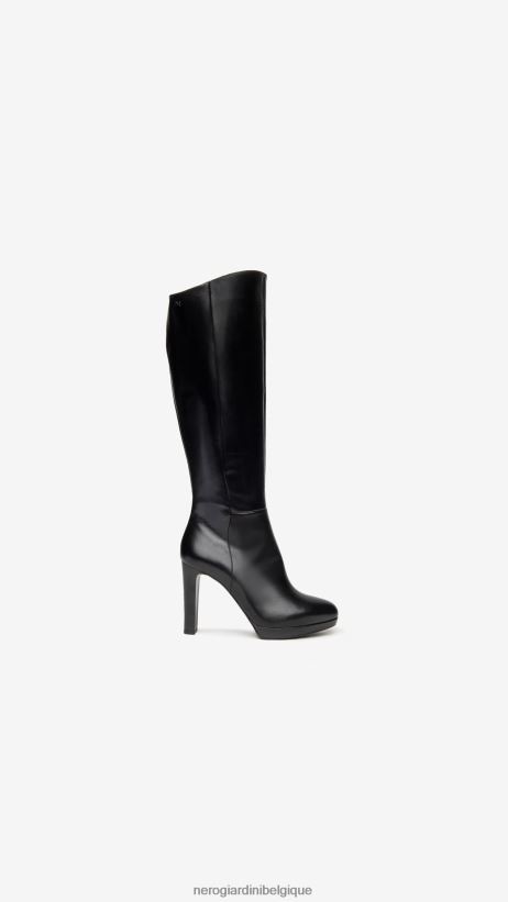 chaussure être NeroGiardini femmes art. i117252de bottes en cuir noir F2F08N256