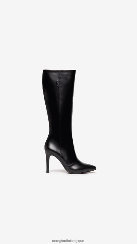 chaussure être NeroGiardini femmes art. i205541de bottes en cuir noir F2F08N270