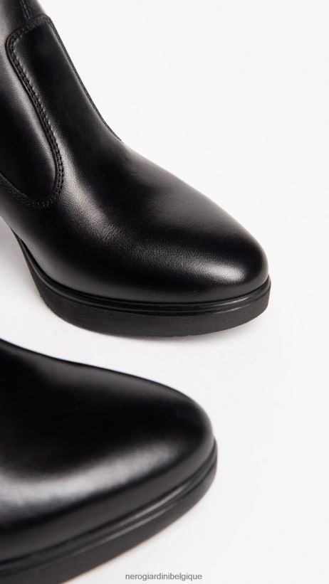 chaussure être NeroGiardini femmes art. i205711d bottes en cuir noir F2F08N251