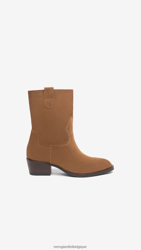 chaussure être NeroGiardini femmes art. i308281d bottines en daim malto F2F08N189