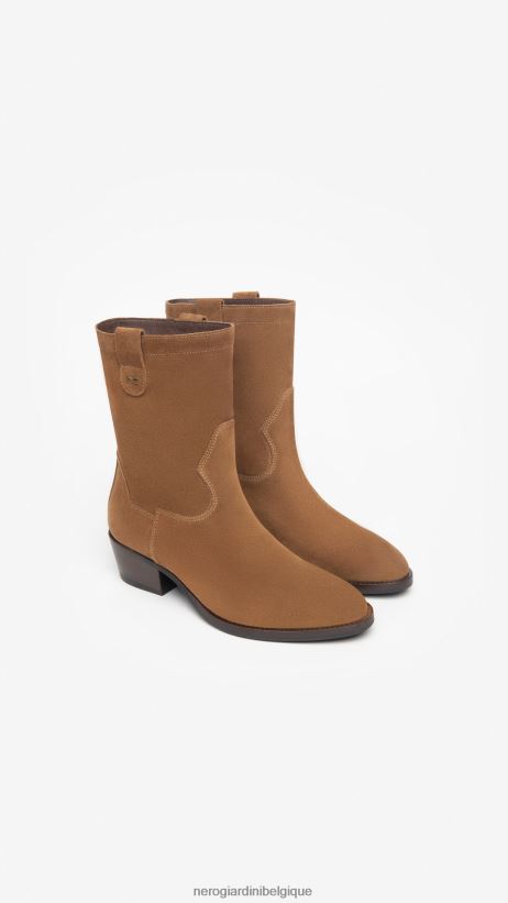 chaussure être NeroGiardini femmes art. i308281d bottines en daim malto F2F08N189