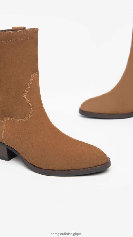 chaussure être NeroGiardini femmes art. i308281d bottines en daim malto F2F08N189