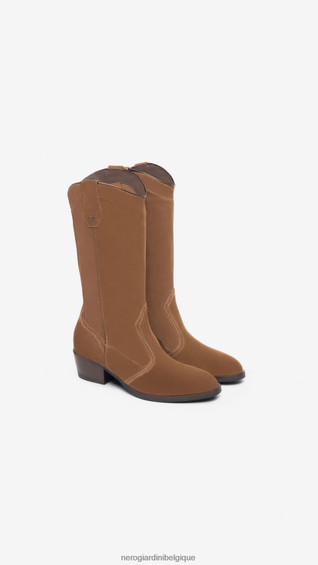 chaussure être NeroGiardini femmes art. i308283d bottes en daim malto F2F08N230