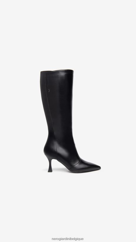 chaussure être NeroGiardini femmes art. i308621de bottes en cuir noir F2F08N278