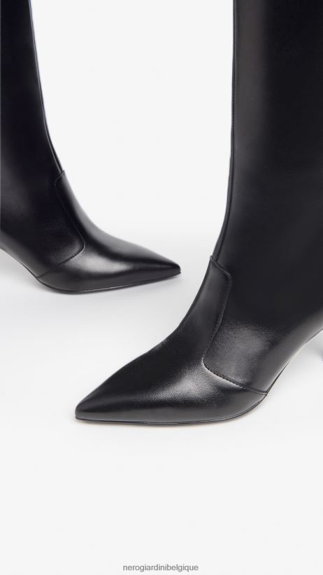 chaussure être NeroGiardini femmes art. i308621de bottes en cuir noir F2F08N278
