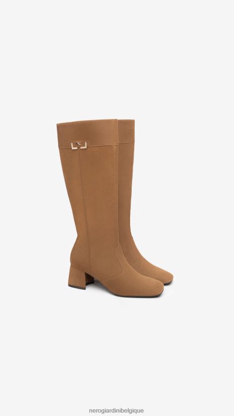chaussure être NeroGiardini femmes art. i308653de bottes en daim malto F2F08N274