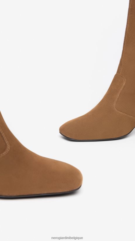 chaussure être NeroGiardini femmes art. i308653de bottes en daim malto F2F08N274