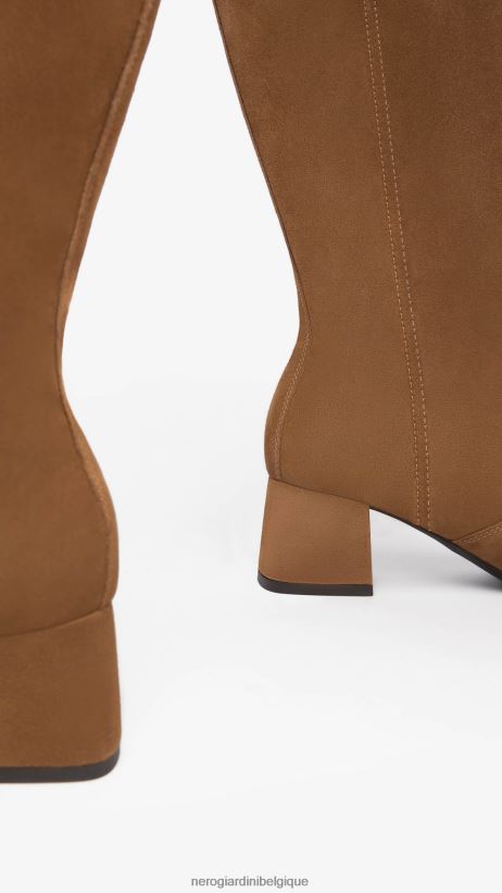 chaussure être NeroGiardini femmes art. i308653de bottes en daim malto F2F08N274