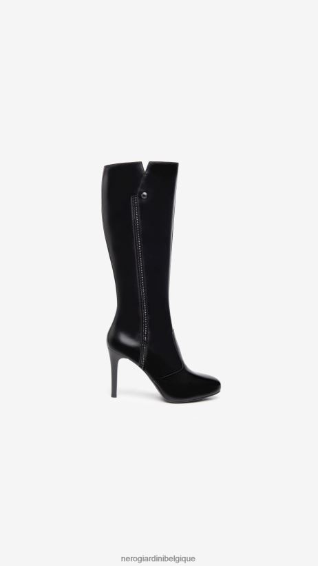 chaussure être NeroGiardini femmes art. i308690de bottes en cuir noir F2F08N268