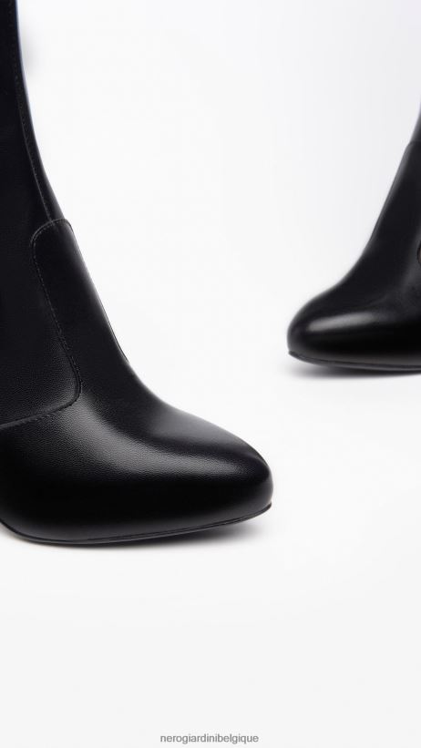 chaussure être NeroGiardini femmes art. i308690de bottes en cuir noir F2F08N268