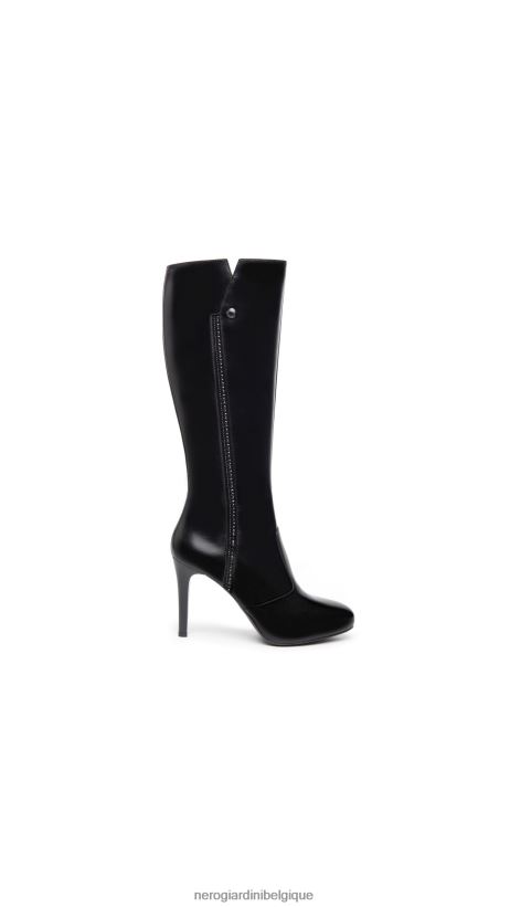 chaussure être NeroGiardini femmes art. i308690de bottes en cuir noir F2F08N268
