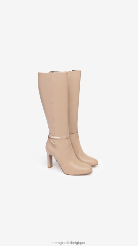 chaussure être NeroGiardini femmes art. i308745de bottes en cuir tortue F2F08N273