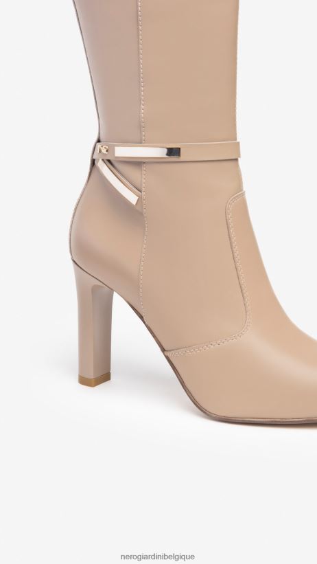 chaussure être NeroGiardini femmes art. i308745de bottes en cuir tortue F2F08N273