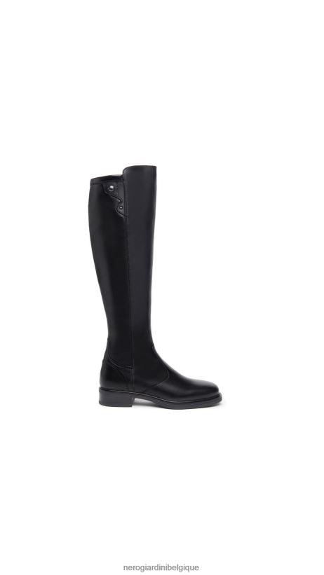 chaussure être NeroGiardini femmes art. i308813d bottes en cuir noir F2F08N259