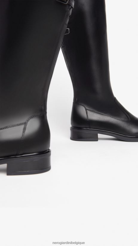 chaussure être NeroGiardini femmes art. i308814d bottes en cuir noir F2F08N245