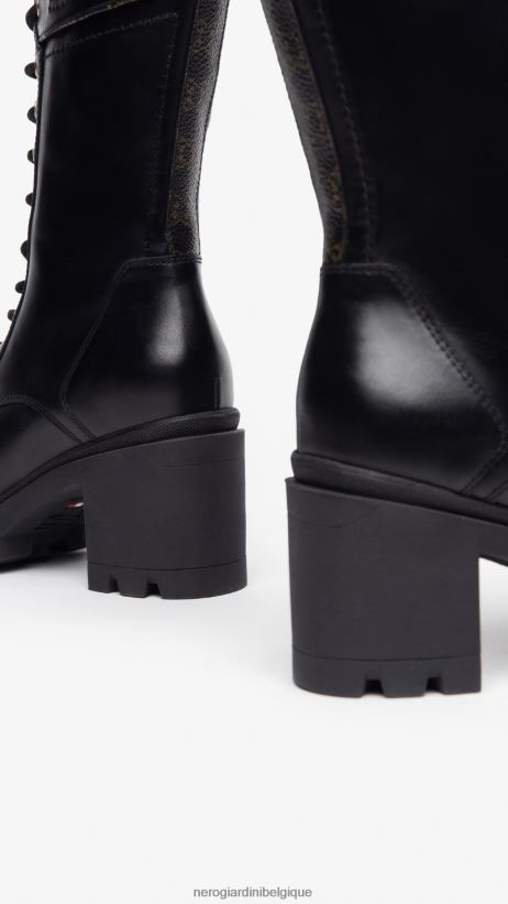 chaussure être NeroGiardini femmes art. i309017d bottes en cuir noir F2F08N263