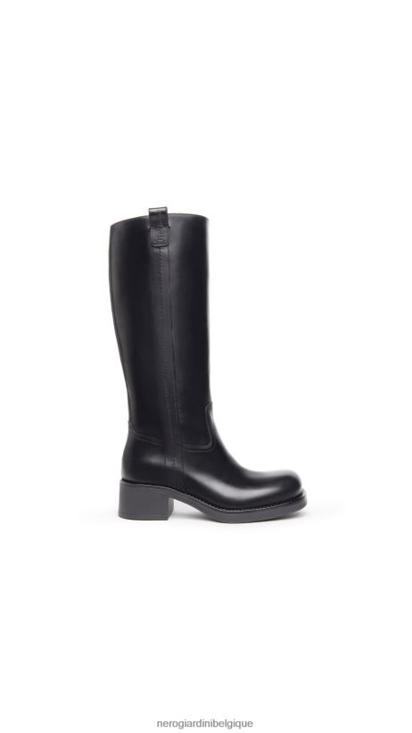 chaussure être NeroGiardini femmes art. i309222d bottes en cuir noir F2F08N275