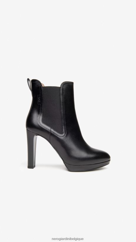 chaussure être NeroGiardini femmes art. i117250de bottines en cuir noir F2F08N183