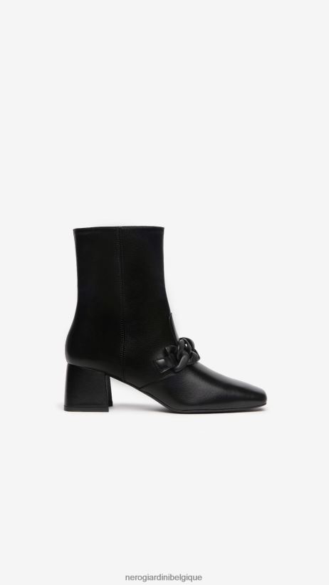 chaussure être NeroGiardini femmes art. i205652de bottines en cuir noir F2F08N170