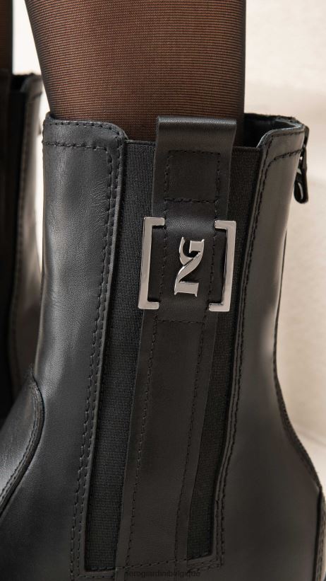 chaussure être NeroGiardini femmes art. i205910d bottines en cuir noir F2F08N194