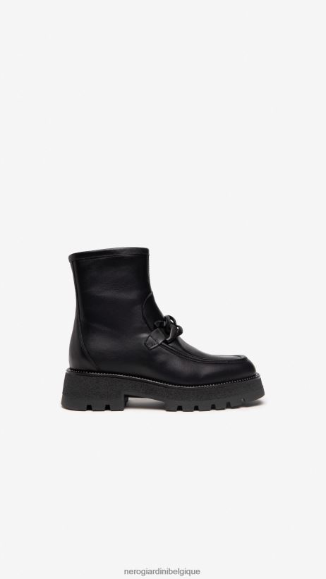 chaussure être NeroGiardini femmes art. i205941d bottines en cuir noir F2F08N201