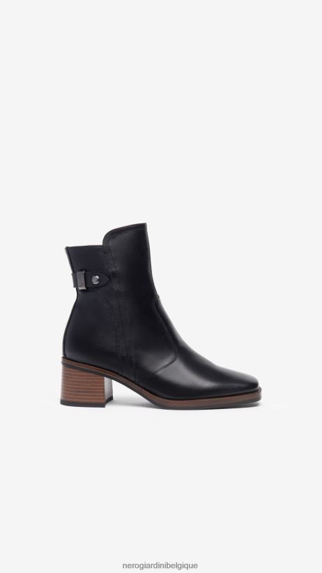 chaussure être NeroGiardini femmes art. i308183d bottines en cuir noir F2F08N145